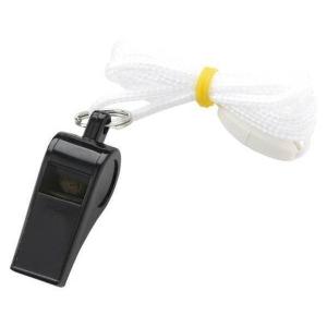 ホイッスル 笛  カラーホイッスル 黒  銀鳥産業（対象商品）(1通につき18点まで)