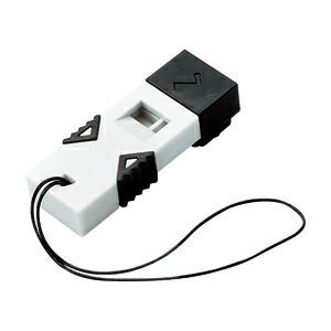 笛 ホイッスル 防災グッズ 防災用救助笛（ツインウェーブ）白