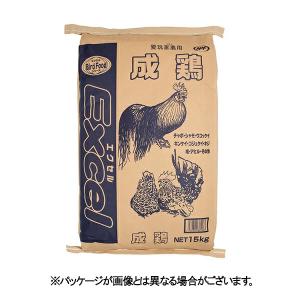 鳥 鶏 餌 エサエクセル成鶏 15kg ナチュラルペットフーズ