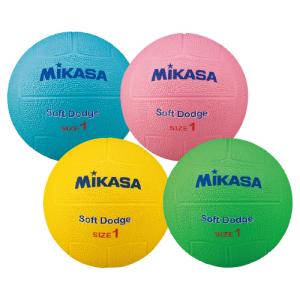 ドッジボール ソフトドッジボール1号 ブルー ミカサの詳細画像1