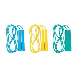 縄跳び なわとび 小学生 幼児 フィットネスロープ 教材用 黄 銀鳥産業