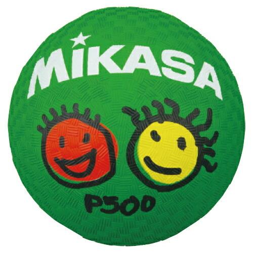 ドッジボール プレイグラウンドボール ミカサ MIKASA ドッジボール P500 緑 グリーン ゴ...
