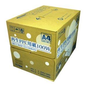再生PPC用紙100W A4（2500枚） 王子製紙