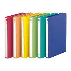 リングファイルA4S（背幅27）10冊 橙 LIHIT LAB.