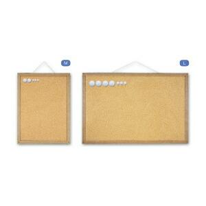 コルクボード 壁掛け 掲示板 ウエルカムボード マグピンコルクボード L（W600×D18.5×H4...