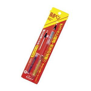 ソフトペン赤インク〈クリア軸〉（10本）  プラチナ万年筆