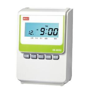 タイムカードタイムレコーダー ER60SU マックス : いくるんYahoo
