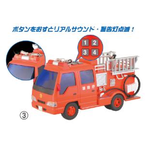 おもちゃ ミニカートイコー サウンドカー サウンドポンプ消防車｜ikurun0810