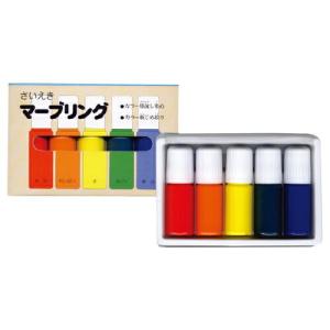 マーブリング 墨流し染色用品 5色 墨運堂の商品画像