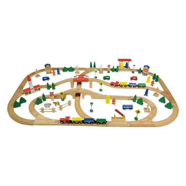 おもちゃ プラレール 電車 街と鉄道あそびスーパーデラックス１２０Ｐ