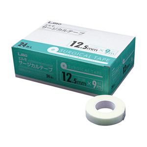 サージカルテープ  医療用テープ エルモサージカルテープ 12.5mm（24巻） 日進医療器