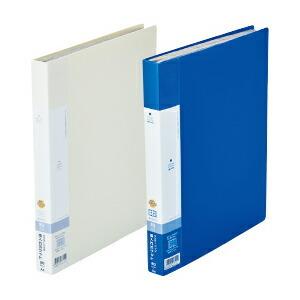 ファイル 書類 収納 クリヤーブックサイドベンツA4/A340枚（80ポケット） 白 LIHIT L...