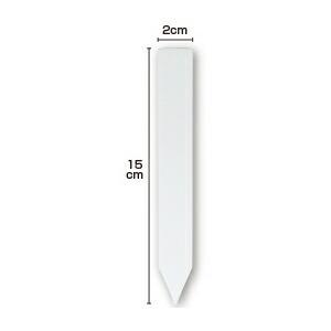立型ラベル15cm白 ガーデニング用品 プレート（7枚） ヒラサワ