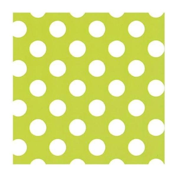 色画用紙 ドット柄 A4（50枚）きみどり 大王製紙（メール便対象商品）（メール便2点まで）