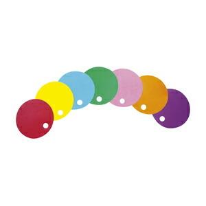 うちわ 工作 手作り カラフル丸うちわ（10枚） 青（対象商品）（4点まで）