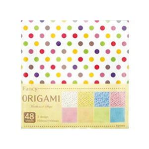 折り紙 おりがみ ファンシーおりがみマーブルとストライプ