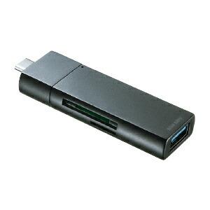 Type−Cコンパクトカードリーダー サンワサプライ