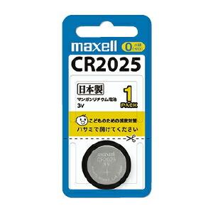 電池 コイン形リチウム電池 CR2025 maxell｜ikurun0810