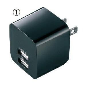 USB充電器 （1） 2ポート サンワサプライ