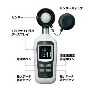 デジタル照度計 CHE?LT1 サンワサプライの詳細画像1