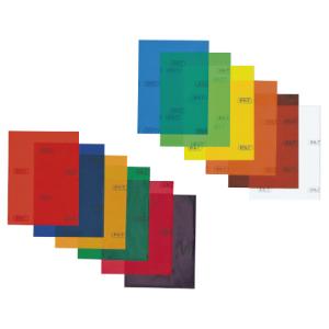 工作 子ども ステンドグラス 転写フィルム12色セット サンワ