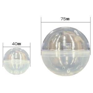 おもちゃ ガチャガチャ カプセル(10個) φ4...の商品画像