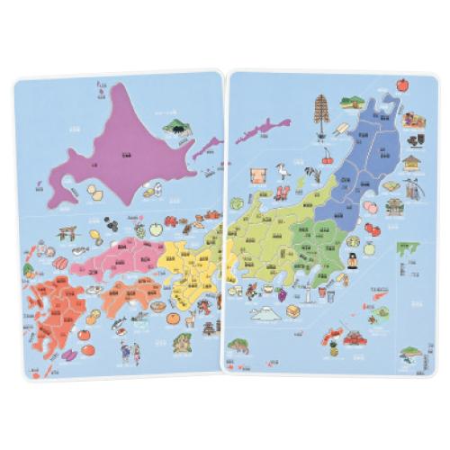 おもちゃ かるた デラックス日本地図パズル  幻冬舎