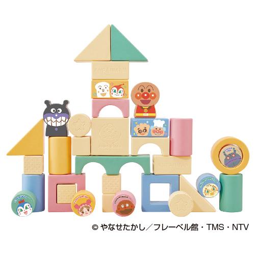 おもちゃ 積み木 つみき 赤ちゃん アンパンマンお米からうまれたつみきDX アガツマ
