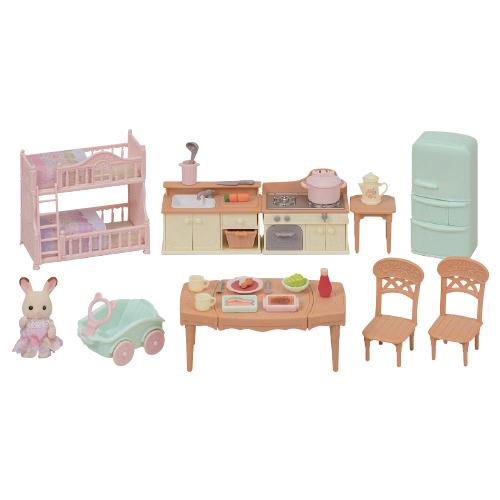 シルバニアファミリー 赤い屋根の大きなお家 おすすめ家具 エポック社