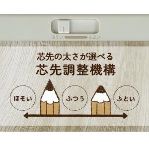 鉛筆削り 電動 こども コンセン ト 木目調電...の詳細画像4