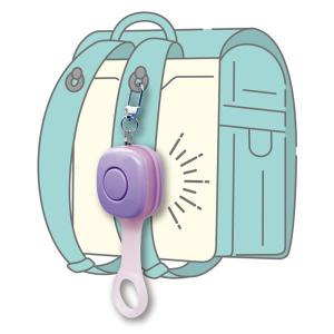 防犯ブザー 小学生 子ども 7色に光る非常用ブ...の詳細画像2