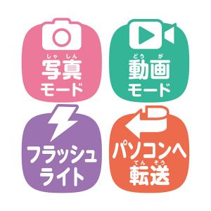 きょうはなに撮る?アンパンマンキッズカメラ ア...の詳細画像3