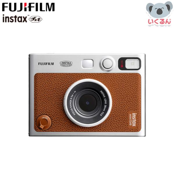 インスタントカメラ チェキ INS MINI EVO BR ブラウン 富士フイルム フジフィルム