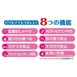 アンパンマン 3WAY補助便座 おしゃべり+メ...の詳細画像3