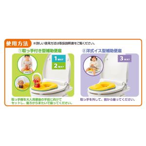 アンパンマン 3WAY補助便座 おしゃべり+メ...の詳細画像5