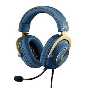 Logitech G PRO X Gaming Headset - Blue VO! CE Detachable Microphone Comfortable Memory Foam Ear Pads DTS Headphone 7.1 and 50 mm PRO G Drivers Offiの商品画像