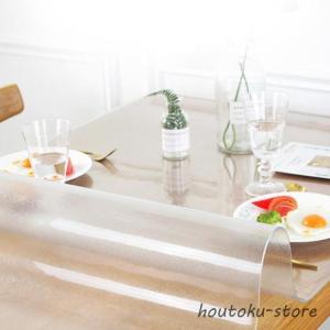 透明 テーブルクロス デスクマット テーブルマ...の詳細画像1