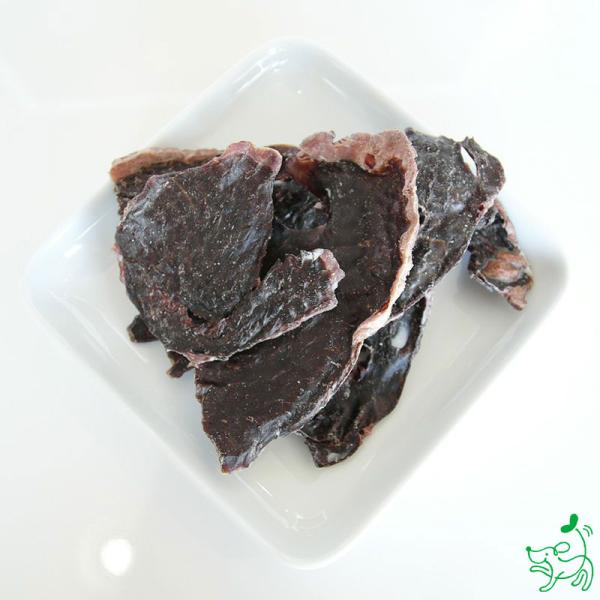 犬 おやつ 無添加 国産 北海道産蝦夷鹿ハツ/低脂肪 ベニソン 鹿 肉 ジャーキー イリオスマイル ...