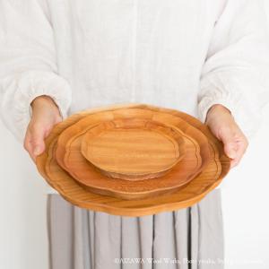 四十沢木材工芸 KITO 輪花盆 小 ケヤキの詳細画像2