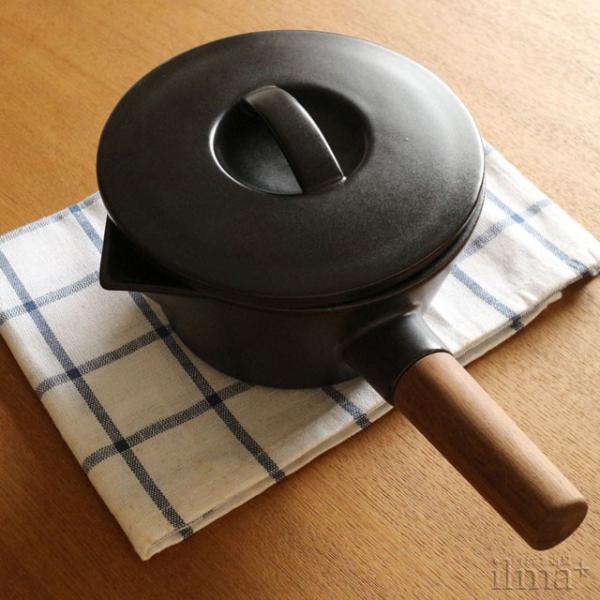 4th-market リコッタ ミルクパンの蓋（ふた） 黒
