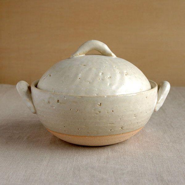 4th-market コセール 5号鍋 白 土鍋 1〜1.5人用 ギフト 新生活