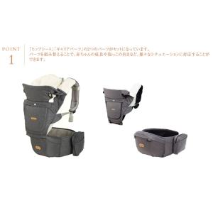 抱っこ紐 ベビーキャリア ヒップシート おしゃ...の詳細画像3