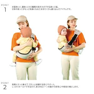 ベビー 赤ちゃん 抱っこひも 抱っこ紐 スリン...の詳細画像3