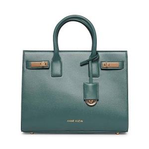 Anne Klein アン クライン レディース 女性用 バッグ 鞄 ハンドバッグ サッチェル Convertible East/West Satchel with Turnlock - Rosemary｜ilovela