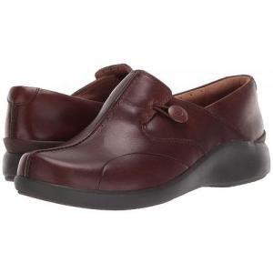 Clarks クラークス レディース 女性用 シューズ 靴 スニーカー 運動靴 Un Loop 2 Walk - Dark Tan Leather