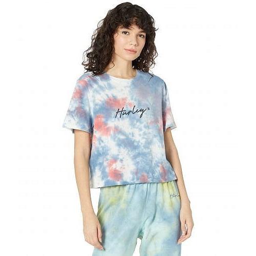 Hurley ハーレー レディース 女性用 ファッション Tシャツ Scripty Tie-Dye ...