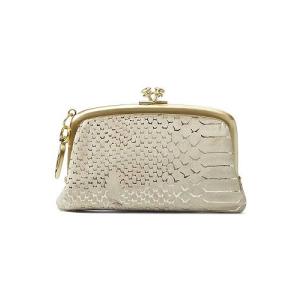 Hobo ホーボー レディース 女性用 ファッション雑貨 小物 財布 小銭入れ カードケース Cheer - Gold Filigree Exotic｜ilovela