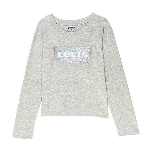 Levi&apos;s(R) Kids 女の子用 ファッション 子供服 Tシャツ Long Sleeve Ba...
