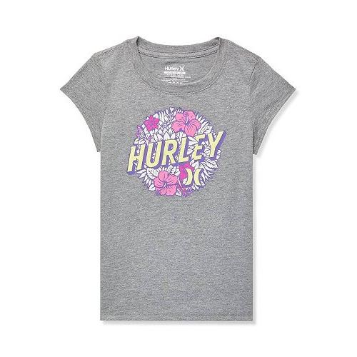 Hurley Kids ハーレー 女の子用 ファッション 子供服 Tシャツ Floral Circl...