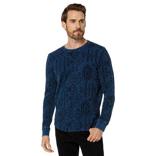 Lucky Brand ラッキーブランド メンズ 男性用 ファッション セーター Printed C...